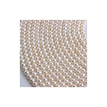 3-4mm天然韓版珍珠項鏈批發 近