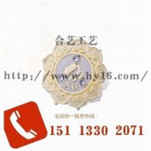 鉆石徽章、鑲鉆徽章、公司標志徽章、高檔襟章