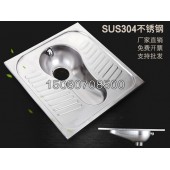 不銹鋼寬板蹲便器 城市廁所改造精選廁具