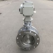 電動蝶閥上海 對夾式電動蝶閥