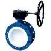 D341F46法蘭式襯氟蝶閥