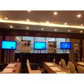 合肥展會展覽品牌4K電視機租賃 供支架視頻線