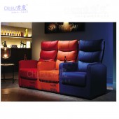 廣東廠家專業(yè)生產(chǎn)影院沙發(fā) 多功能視影廳沙發(fā) 進(jìn)口黃牛皮會(huì)所沙發(fā)