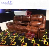 家庭影院VIP沙發(fā) 客廳功能沙發(fā) 電動(dòng)伸展功能真皮沙發(fā)椅廠家批發(fā)定制