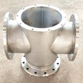 廠家大量供應(yīng)大通量不銹鋼真空擋板閥