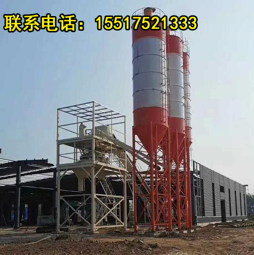 75攪拌站_河南安陽安裝調試完畢