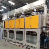 10000風量催化燃燒設備 活性炭脫附催化燃燒器 廠家定制催化燃燒 體機 宏億環保