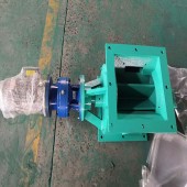 定制304不銹鋼卸灰閥 旋轉葉輪給料機 方口圓口鎖氣閥 宏億環保