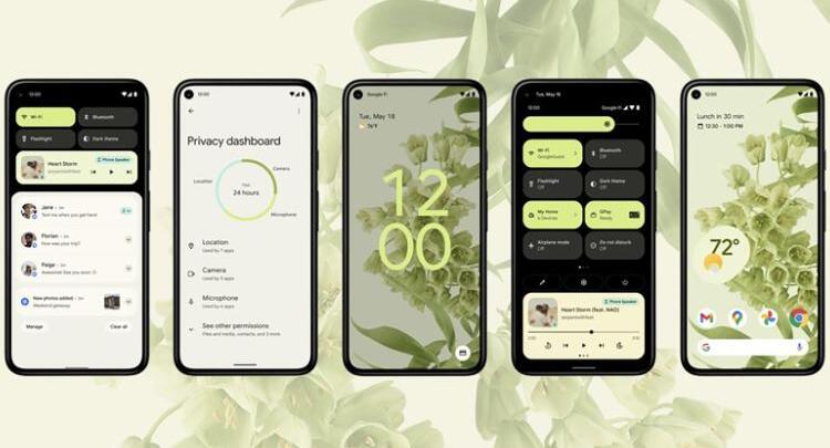  Google推出完全重新設(shè)計(jì)的Android 12