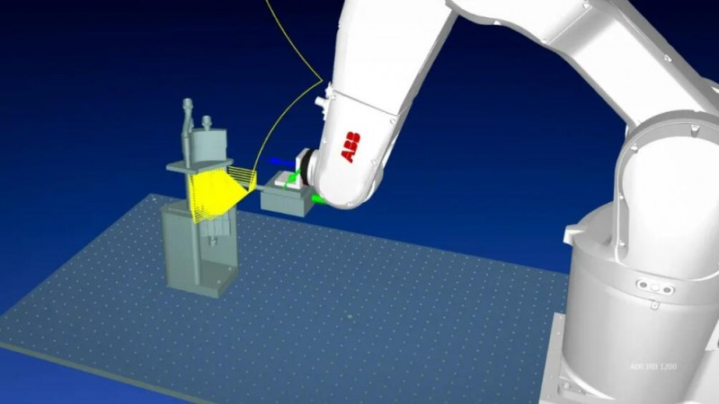ABB機器人挑戰部件 端溫度測試