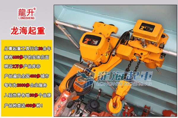 龍升低凈空環(huán)鏈電動葫蘆圖片
