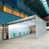 整體移動(dòng)噴漆房 工藝流程