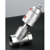 螺紋式氣動角座閥