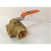 TN400型三通黃銅球閥 KITZ三通球閥