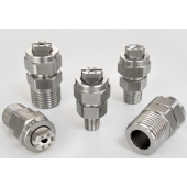 200KQ快拆扇形噴嘴，三件套組合式金屬噴嘴