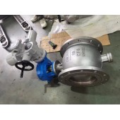 大口徑電動v型調節閥-v型球閥德國合資品牌